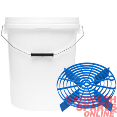 20 Litre Bucket & Scratch Shield Blue