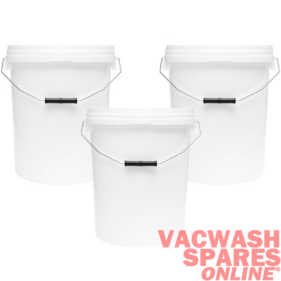 20 Litre Wash Bucket Set Of 3