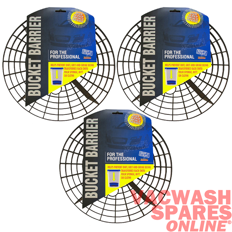 wash bucket barrier set of 3