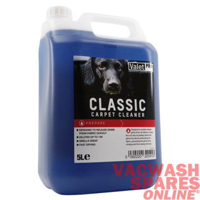 ValetPro Classic Carpet Cleaner 5 Litre