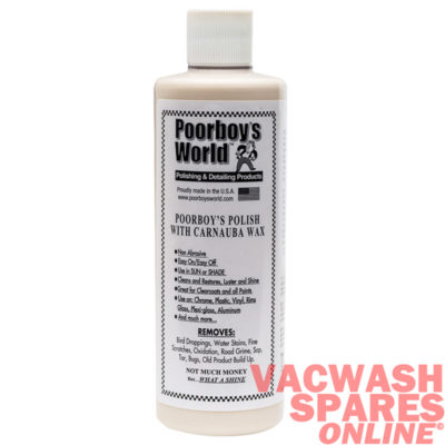Poorboys World Polish With Carnauba Wax 473ml
