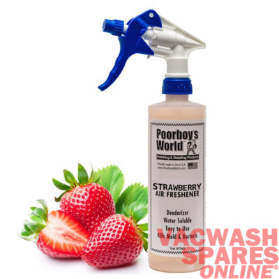 Poorboys World Strawberry Scent Spray Air Freshener 473ml