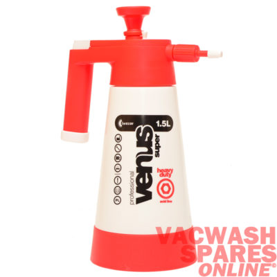 Kwazar Venus Pro Red 1.5 Litre HD Sprayer