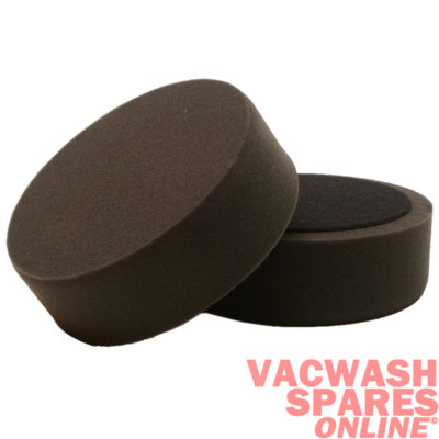 Martin Cox 6" Black 50mm Plain Fine Cutting Pad