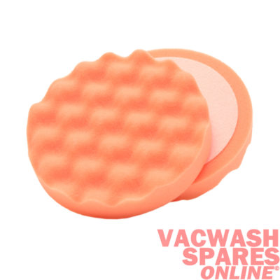 Martin Cox 6" Orange 25mm Waffle Heavy Cutting Pad