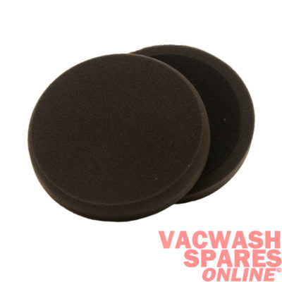 Martin Cox 6" Black 25mm Plain Fine Cutting Pad