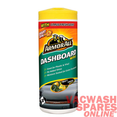 Armor All Dashboard Wipes - Matt Finish