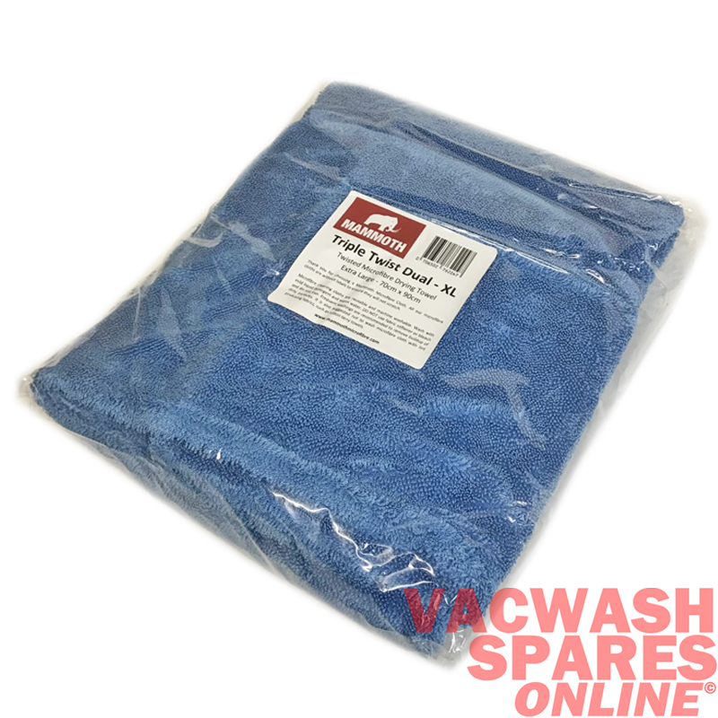 Mammoth Triple Twist Dual Sided Drying Towel XL
