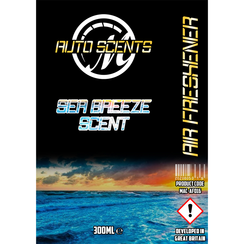 Macs Auto Scents Sea Breeze Air Freshener & Odour Eliminator
